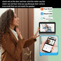 4.3 Inch Tuya Smart WiFi Peephole Video Camera 1080P HD Home Security Night Vision Wireless Video Door Cam