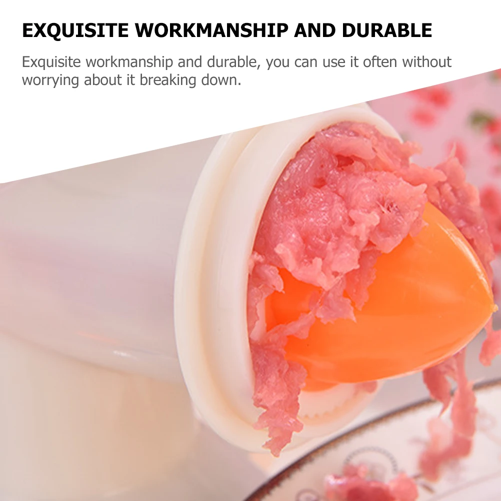 

Practical Sausage Filler Manual Meat Grinder Safe Clean Ergonomic Design for Home Restaurant Use Domestic Sausage Filler