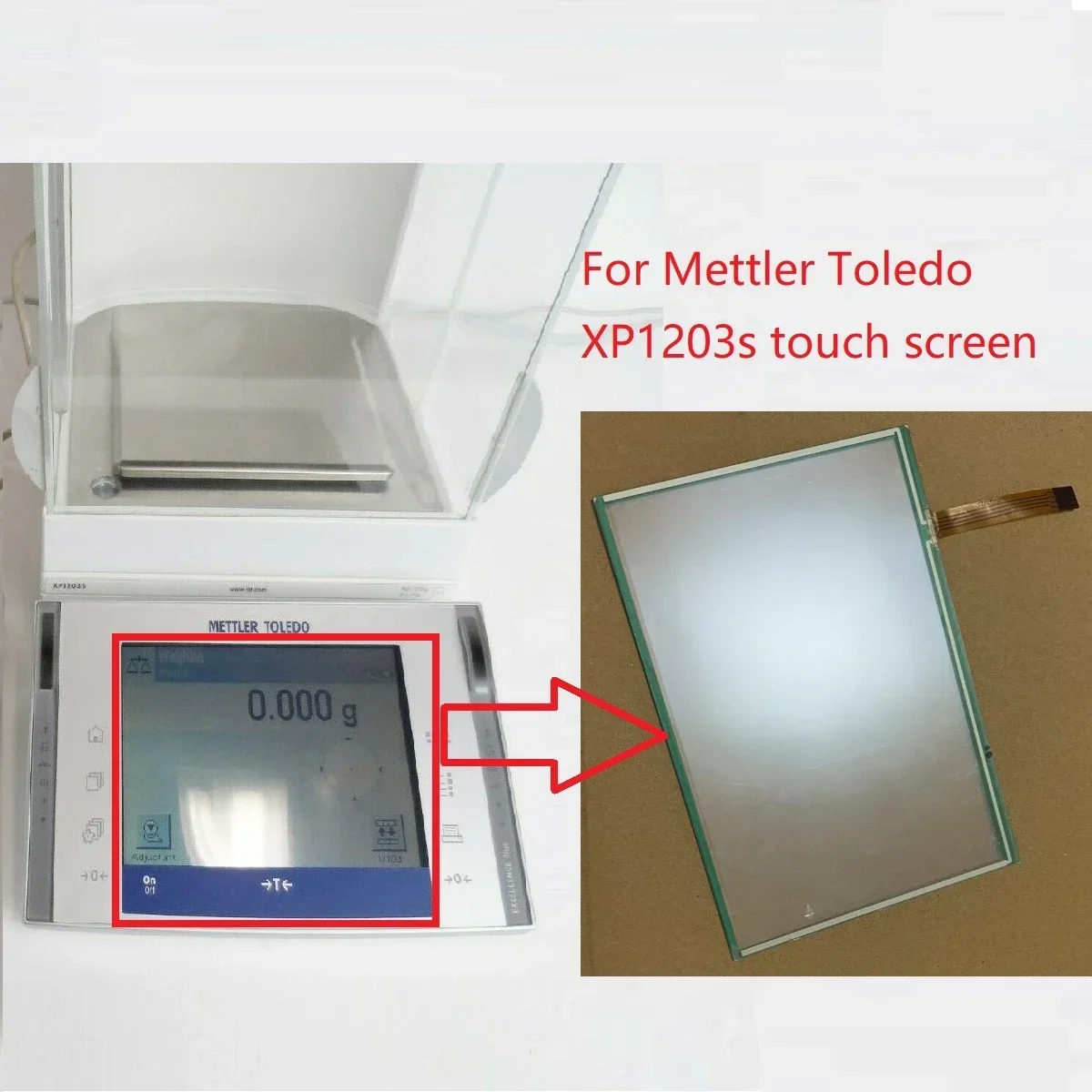 

Touchscreen panel for Mettler Toledo XP1203s touch screen membrane touch sensor glass replacement repair