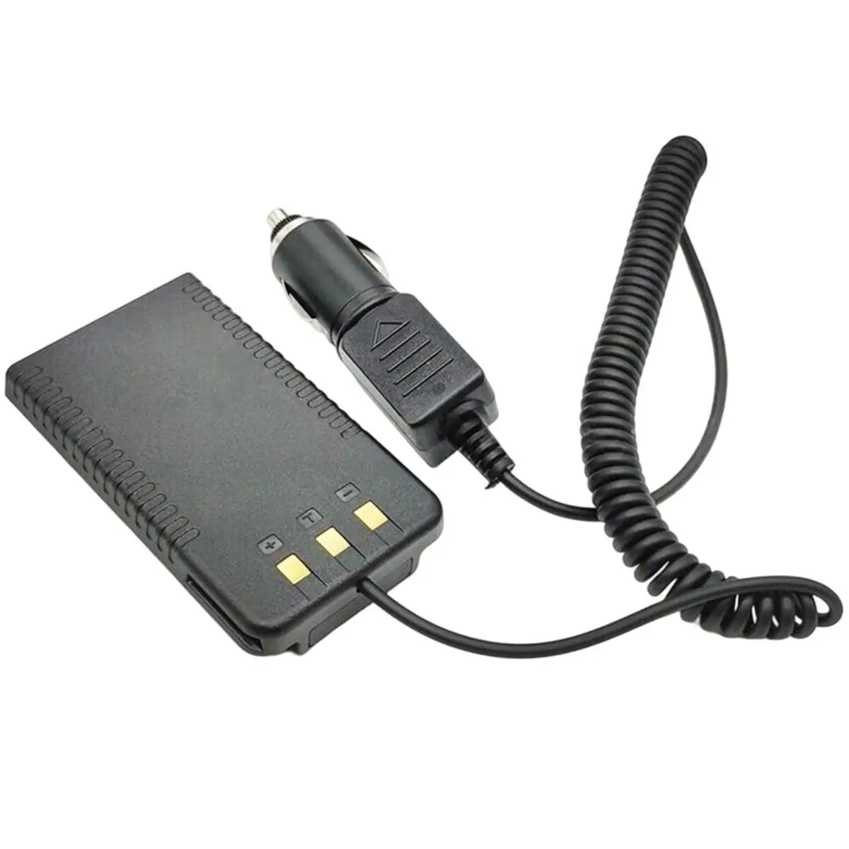 #65Z Car replenisher,Car Charger Battery Eliminator for Yaesu FT-25R (Black)