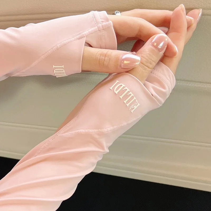 Minimalist Premium-looking Solid-color UV-protective Cooling Arm Sleevesversatile and Ideal for Summer Outdoor Activities