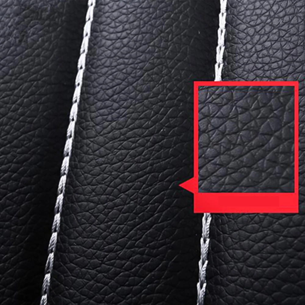 Car Seat Covers PU Leather Full Set Breathable Comfortable Protector Universal Waterproof Car Seat Cover Interior Accessories
