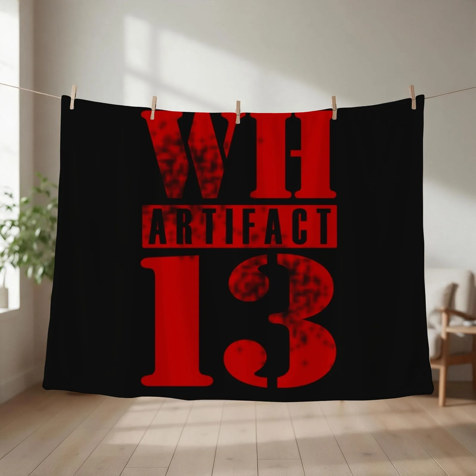 Warehouse 13 T-ShirtWH13 Artifact Throw Blanket Camping Giant Sofa Warm halloween Blankets