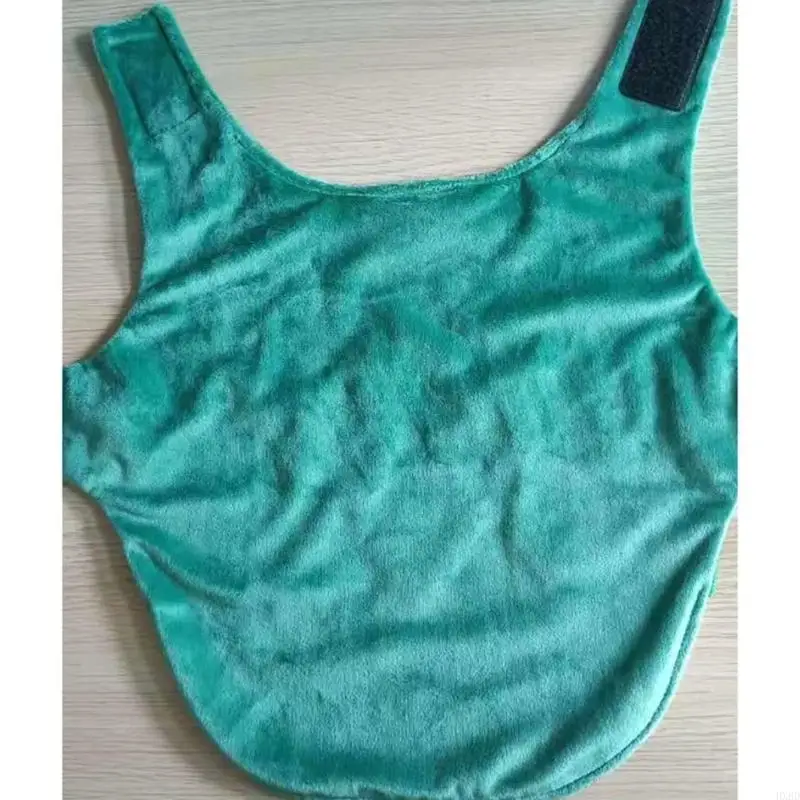 Hx6d Dog Vest Vest Winter Clothes Assume (Red + Green) للكلاب الصغيرة إلى الكبيرة