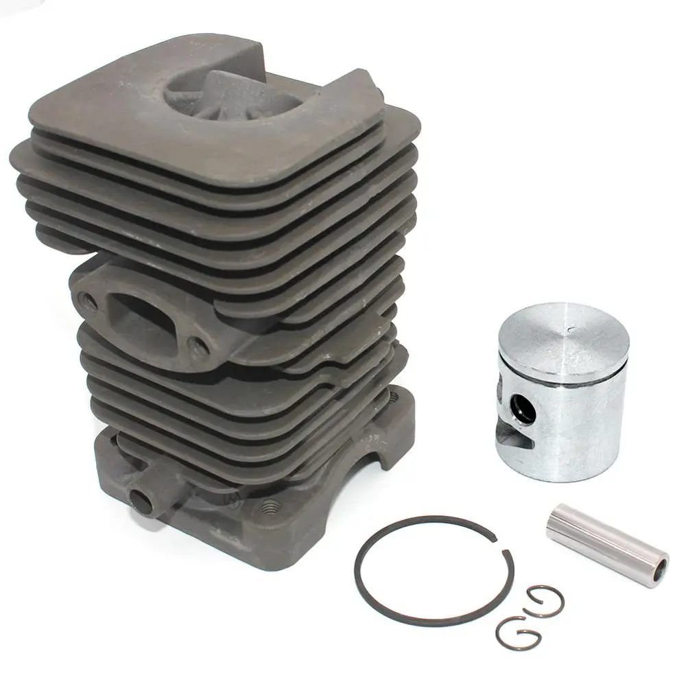 Nikasil Cylinder Piston Kit  For Poulan Chainsaw P3314 P3314WS P3314WSA P3416 P3516PR P3818AV P4018 P4018AV P4018AV-BH P4018