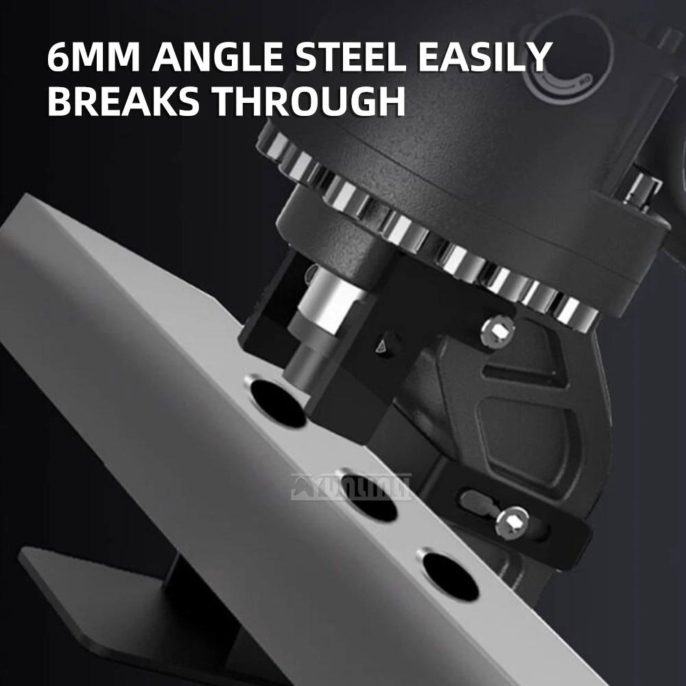 Hydraulic Punching MachinePortable Small Angle Iron,Handheld Electric Angle And Channel Steel Hole Puncher