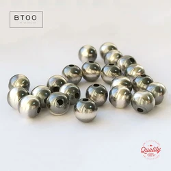 Real 925 Sterling Silver Navajo Pearls Silver Beads for Jewelry Making DIY Accessories Silver Jewelry Findings Seed Beads