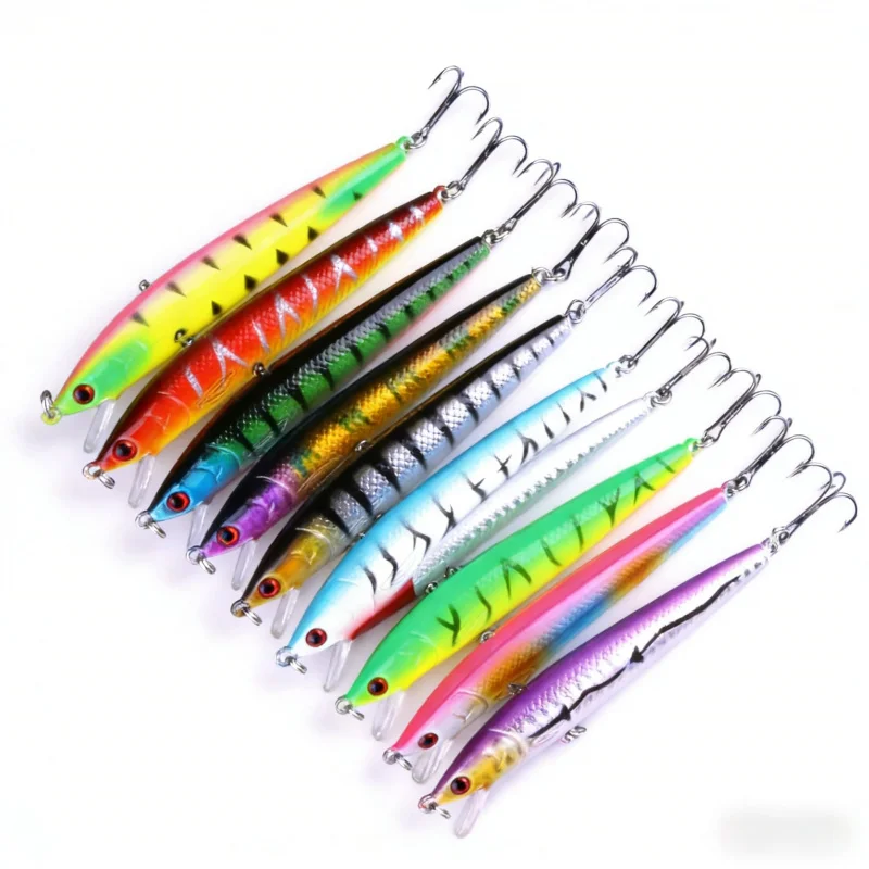 

Искусственная приманка Minolua, 10 шт., 9,5 см, 8,5 г, бионическая шумовая микро-приманка, рыболовные снасти, искусственная приманка для пресноводной и морской рыбалки, S