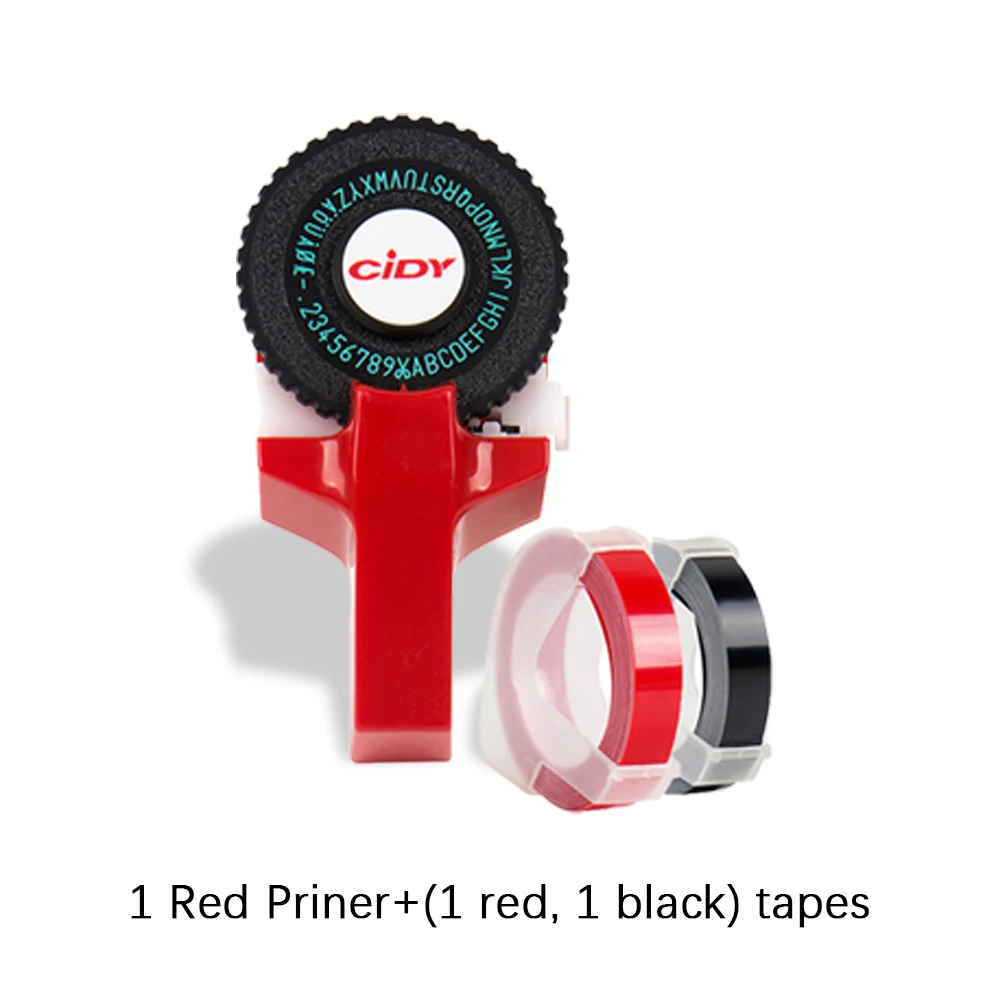Variant: red maker and tape