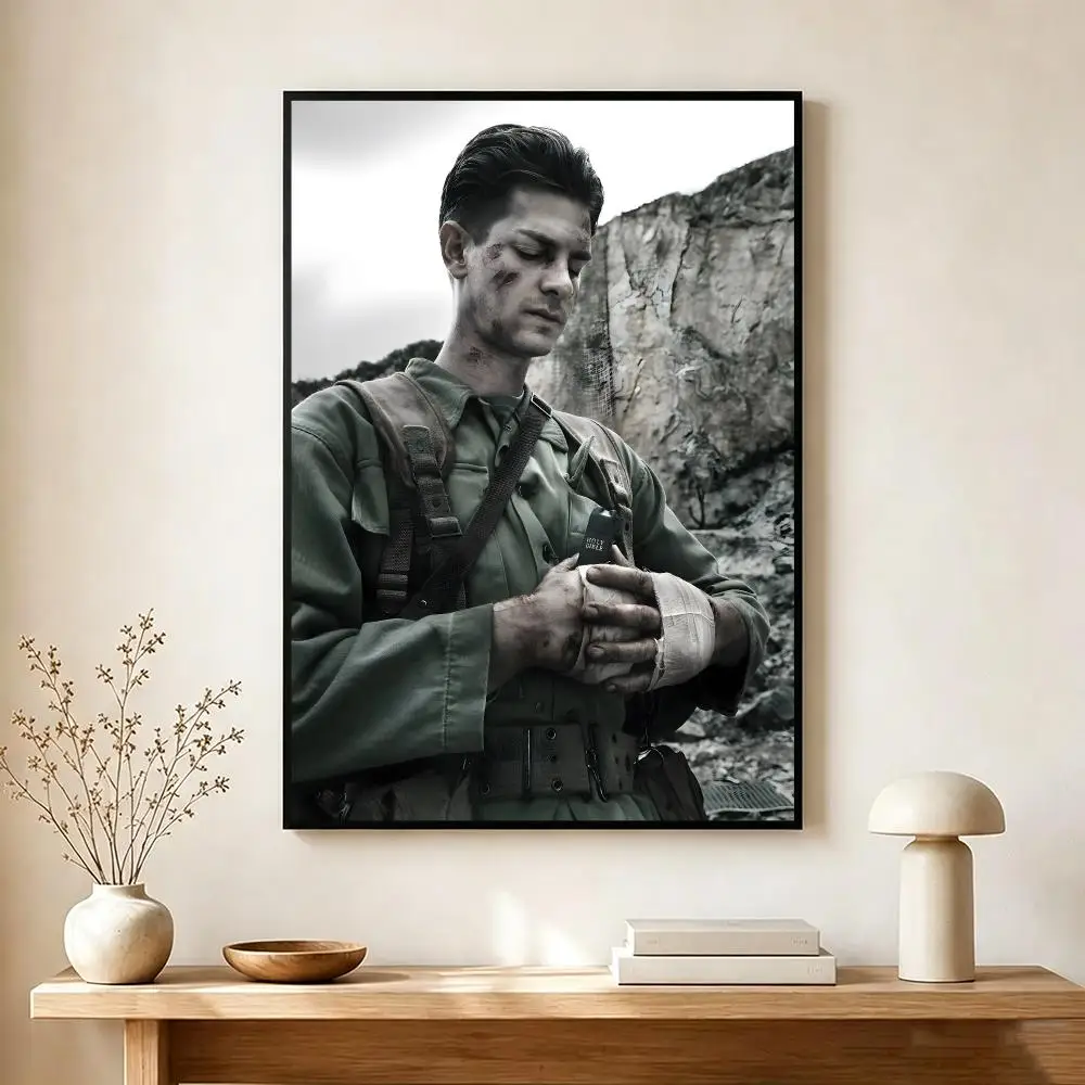 Movie War Hacksaw Ridge Poster Wall Art Print Decorative Mural Home Decor Gift Unframed