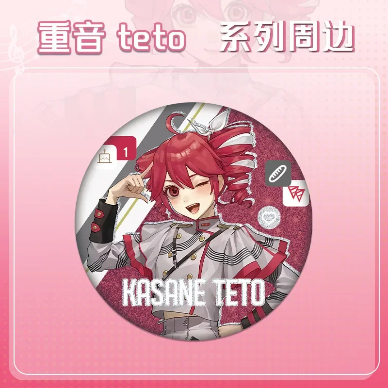 صيغة الخادم Kasane Teto الاكريليك حامل الشكل مشروع الظاهري المعبود أنيمي سلاسل المفاتيح لطيف حساسة بطاقة بروش غرفة مكتب ديكور