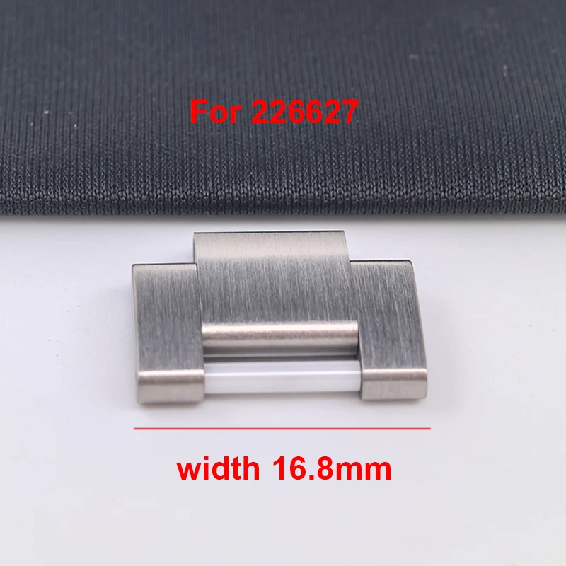 Titanium Watch Bracelet Link For RLX 42mm YACHT-MASTER 226627 Oyster Band Brushed Extension Links Generic Watch Accessories