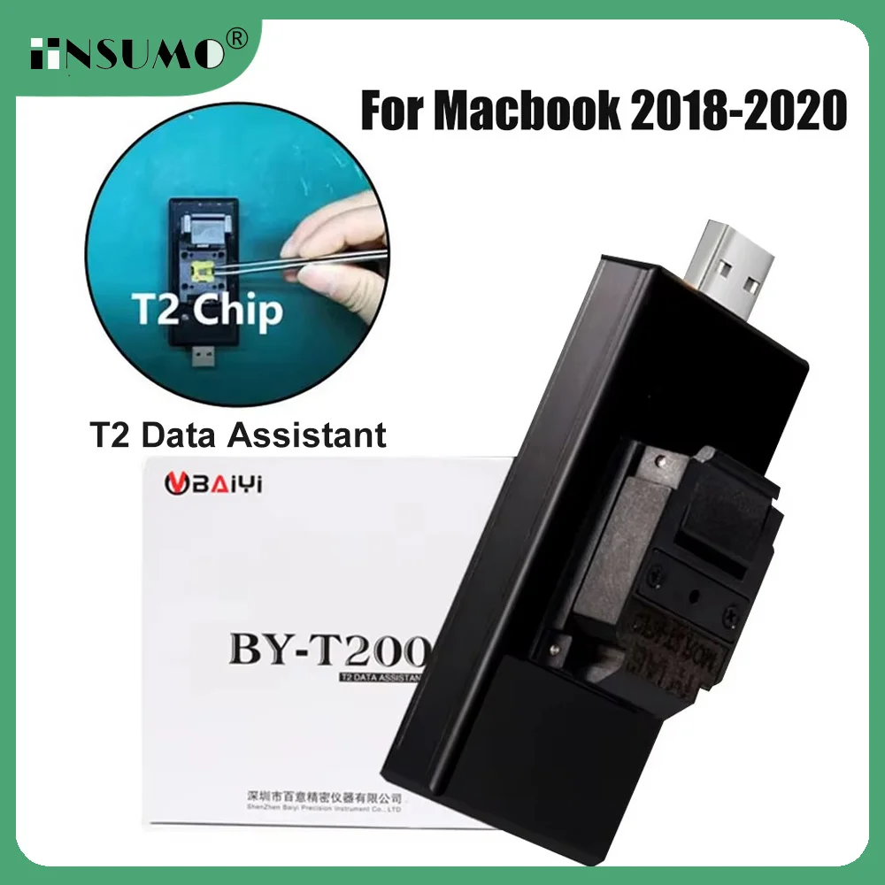 BY-T200 T2 Data Read Write Backup Repair Tool And Modify Serial Number T2 Chips Suitable For Macbook Pro 2018 To 2020 Year