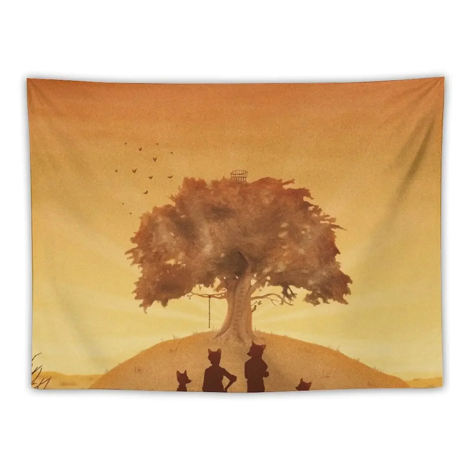 

Fantastische Mr. Fox Tapestry Wall Hanging Wall Room Decor For Girls On The Wall Tapestry