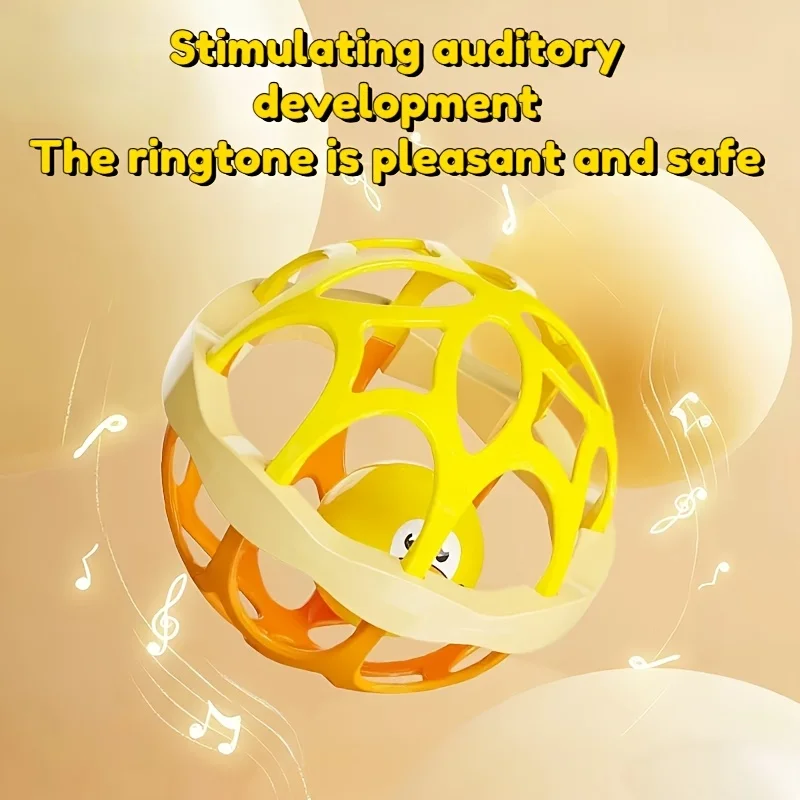 لعبة جرس اليد الاهتزازية للأطفال - لعبة تطوير الحسية والسمعية مع تدريب قبضة، هدية عيد ميلاد مثالية للرضع #5