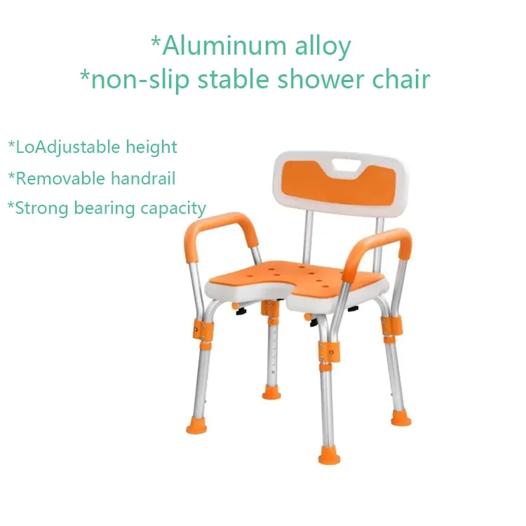 Direct Factory Sale for Elderly & Disabled Care Shower Seat | Safe & Secure Bathroom Stool Premium Adjustable Shower Chair