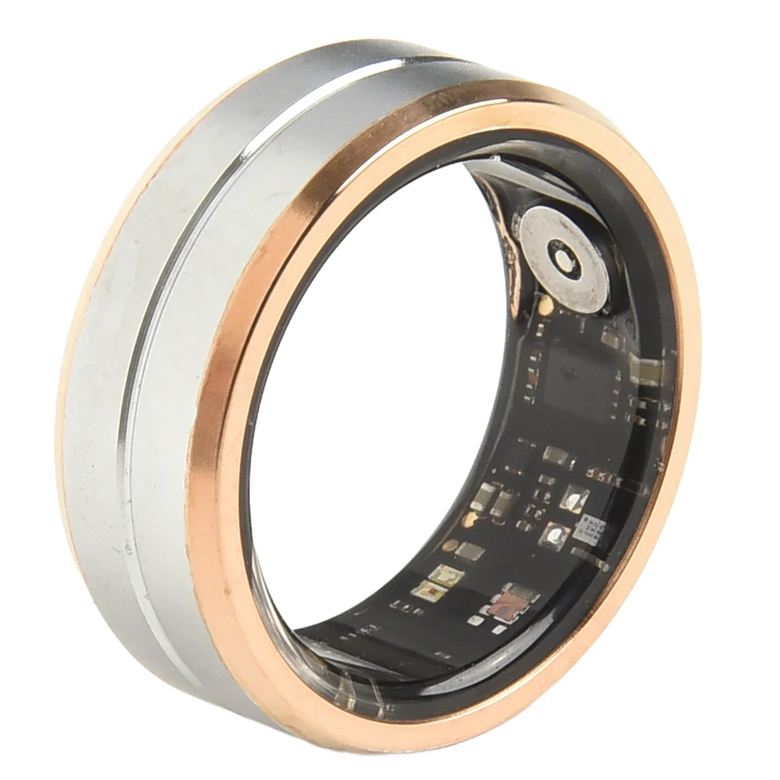 

R02 Smart Ring Мониторинг сердечного ритма здоровья T-титановое стальное кольцо в виде ракушки Водонепроницаемый мультиспортивный режим для A-ndroid I-OS