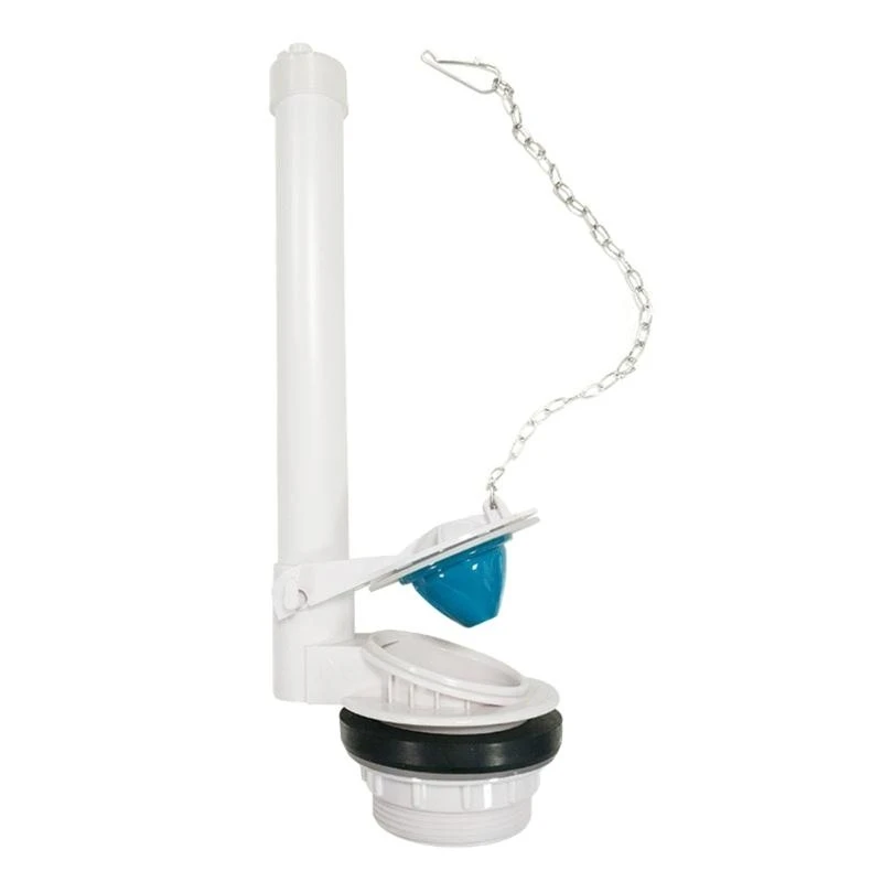 

652F Simple & Quick Installs Flush Valves Space Saving Plastic Flush Valves Toilet Accessories for Household Office