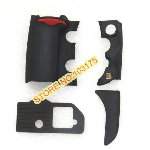 A Unit Of 4 Pieces Grip Rubber  USB  For Nikon D700 DSLR Camera+Adhesive Tape