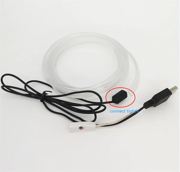 Car accessories interior decorate atmosphere light sensors lighting LED fiber car led strips app ambient light in car