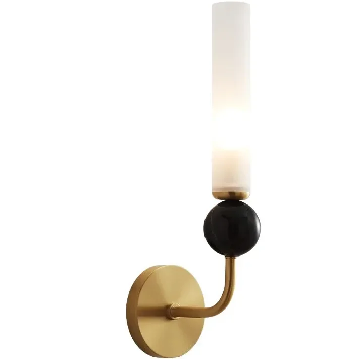 

Background wall wall lamp Post-modern light luxury marble hotel B & B aisle bedside lamp