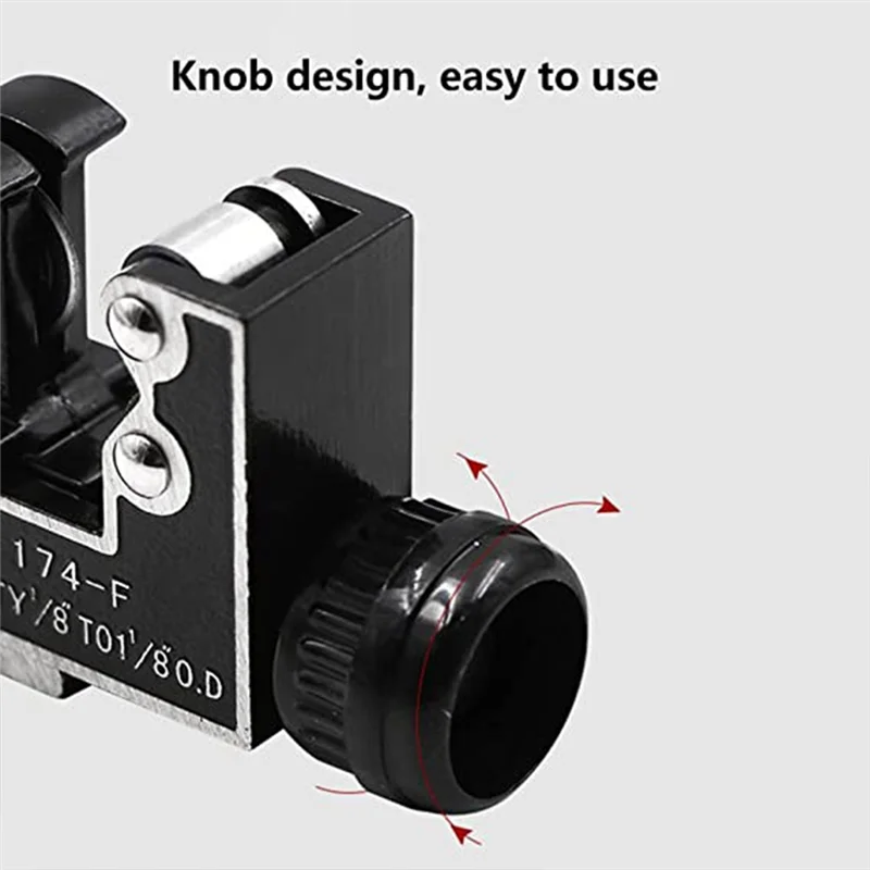 A76I-3-Piece Pemotong Pipa Tipe C Terlepas dari Pipa Tembaga Pipa Aluminium Pipa PVC Hitam