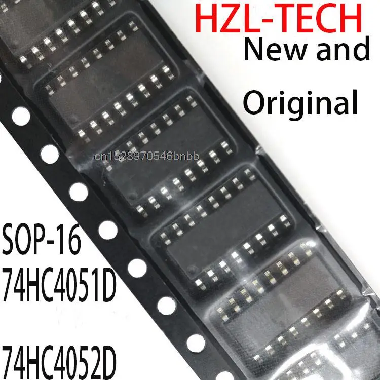 10PCS New and Original  74HC4053 SOP SOP-16 74HC4053D 74HC4050D 74HC4051D 74HC4052D 74HC4060D 74HC4066D 74HC4094D