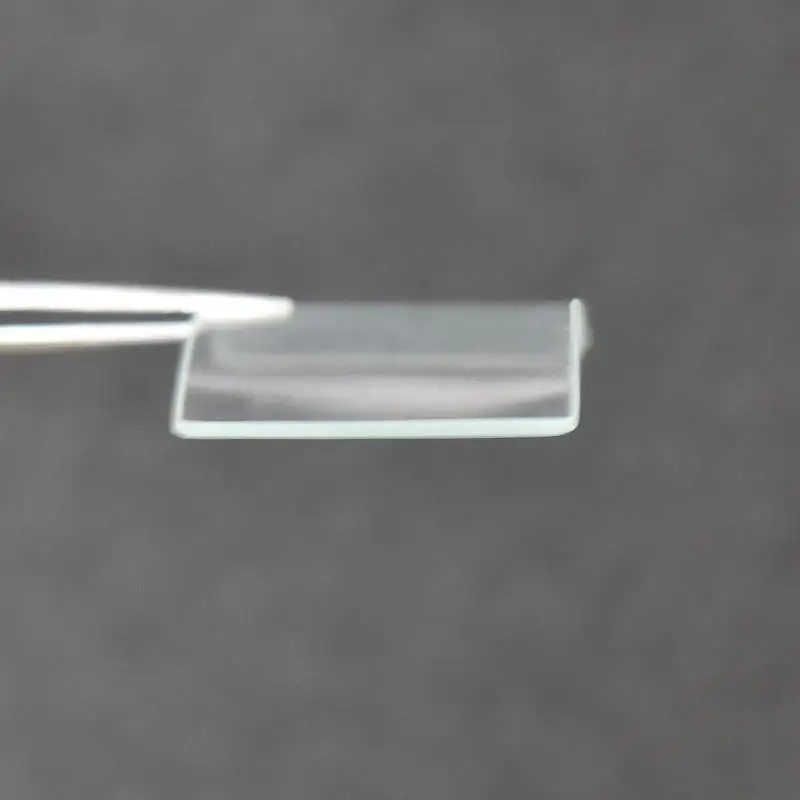 Doppia cupola minerale orologio vetro rettangolare cristallo trasparente copertura anteriore curvo Len parti di riparazione dell'orologio muslimyzc134