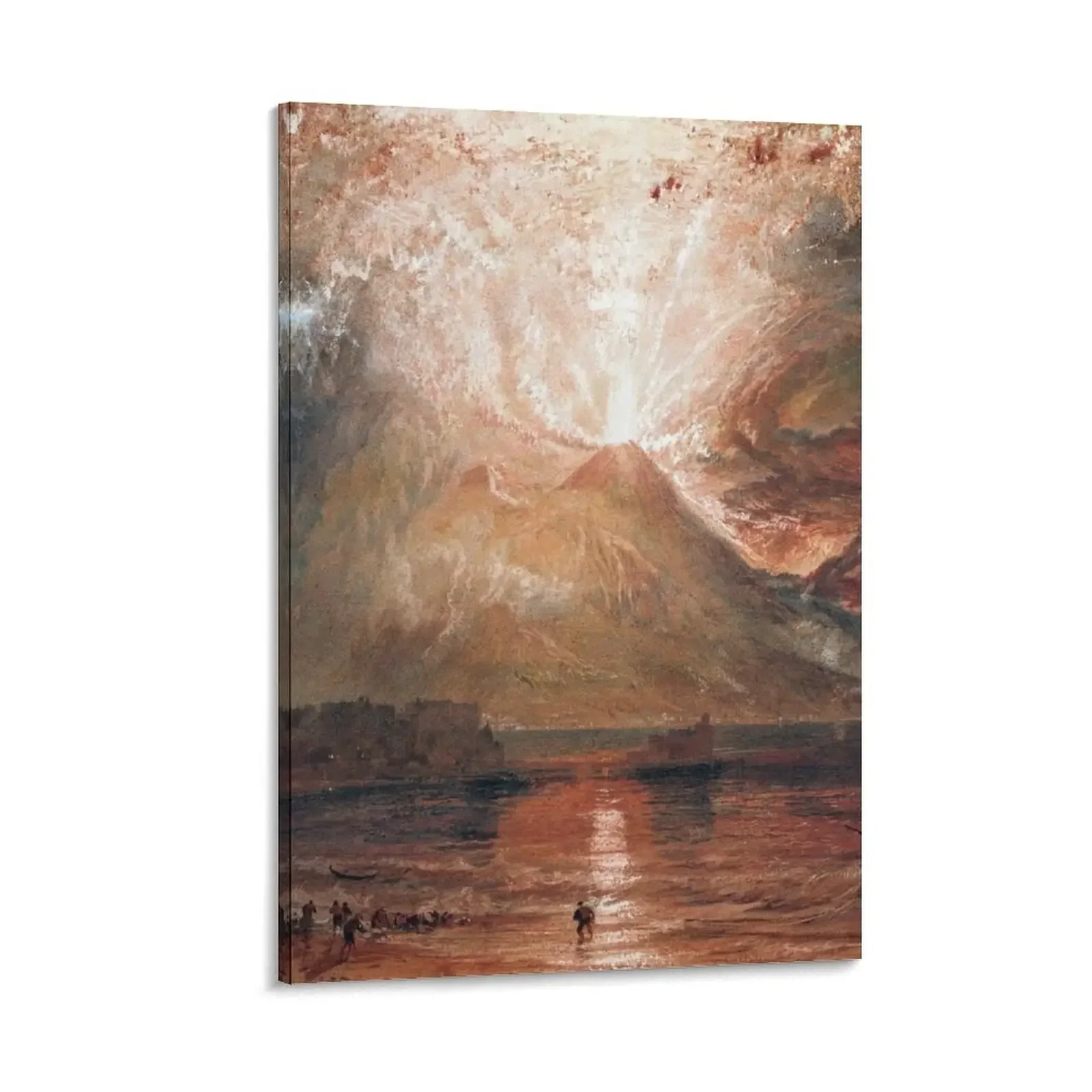

Vesuvius in Eruption by J. M. W. Turner (1820) Canvas Painting Decorative picture wall art art