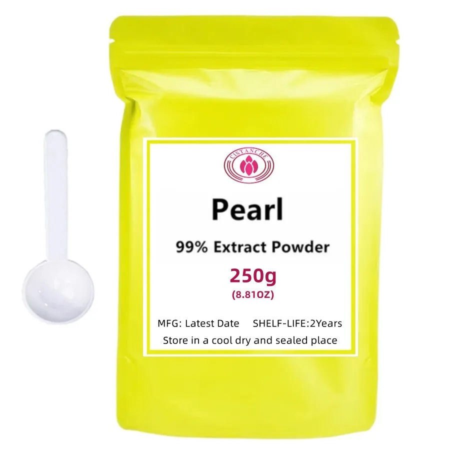 100% Natural Pearl Powder Freshly Ground Ultrafine Nanoscale Acne Whitening Mask Powder Blackheads Fade Spot Face Cream Repair