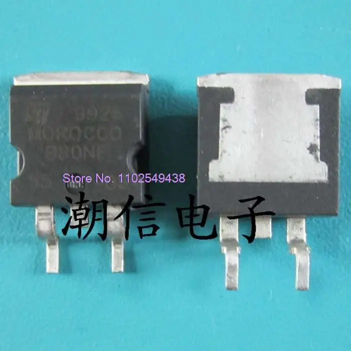 

10PCS/LOT B80NF55-08 80A 55V