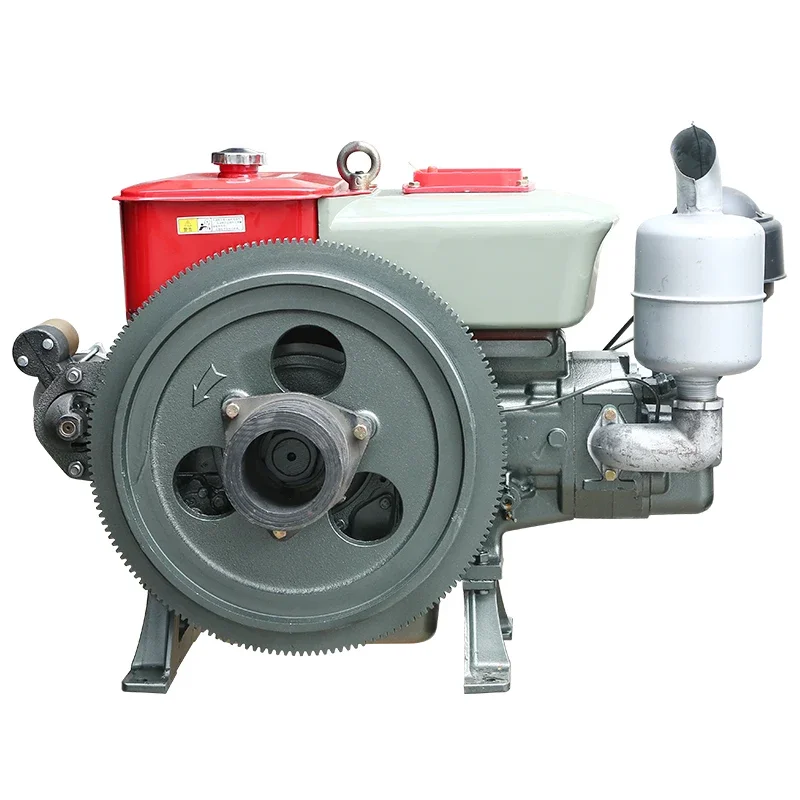 Direct sale of 12 horsepower diesel engine, 195 electric start water-cooled four-stroke diesel engine.