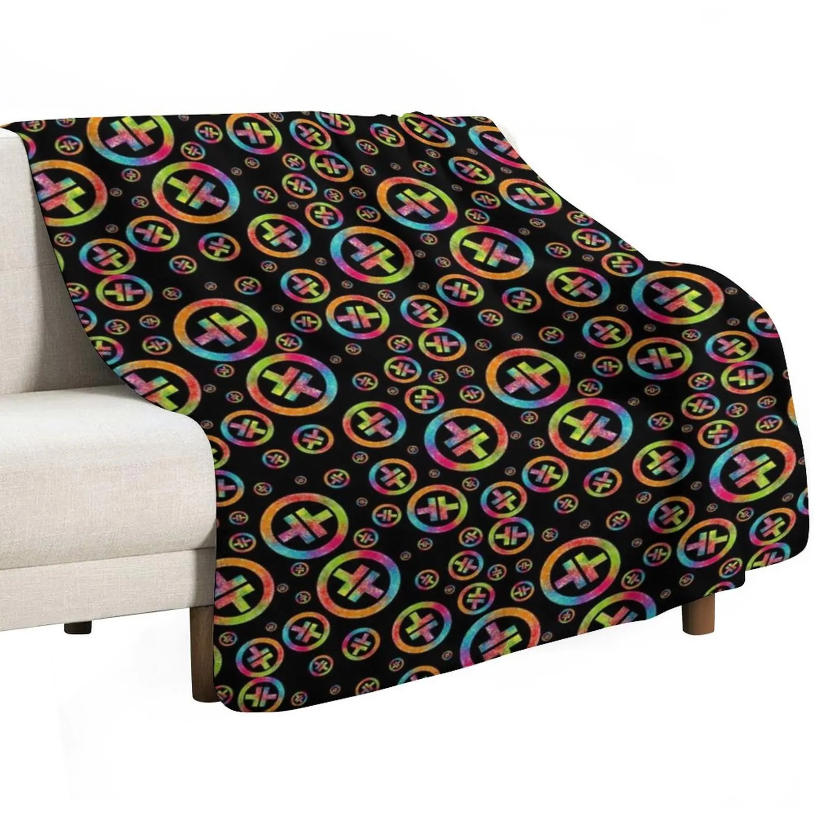 Take That Neon Symbol Throw Blanket Cute Plaid Baby for sofa Blankets For Bed manga Thins Blankets