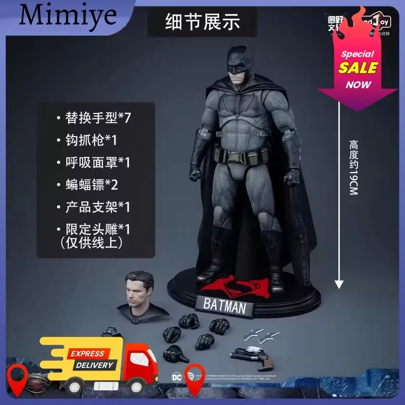 

Официальная коллекционная фигурка Fondjoy Bvs Batman Ben Affleck Light Armor Edition в масштабе 1/9 с лицензией постоянного тока, статуя комиксов Gif
