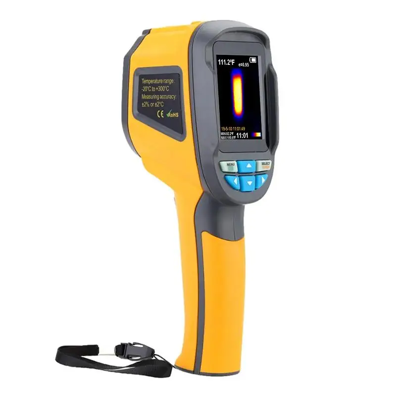 HTI HT-02D 32*32 IR Resolution Handheld Thermal Imager Infrared Thermal Imaging Camera For Floor Heating PCB Circut Detect