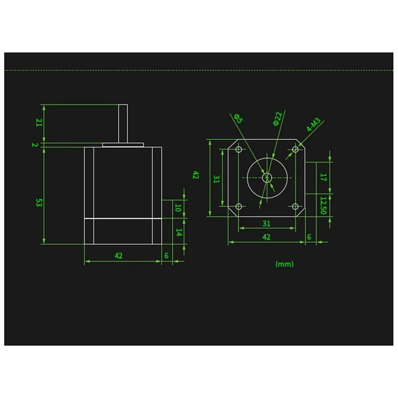 A34M-SERVO42C 42 Closed Loop Stepper Motor Driver CNC Set Ultra-Quiet Replacement For TMC2209 3D Printer Parts B