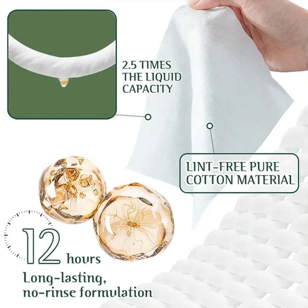 20pcs/bag Eye Care Wipes Natural Tea Tree Eye Mite Removal Wet Wipes Safe Formula For Daily Eye Care Individually Wrapped