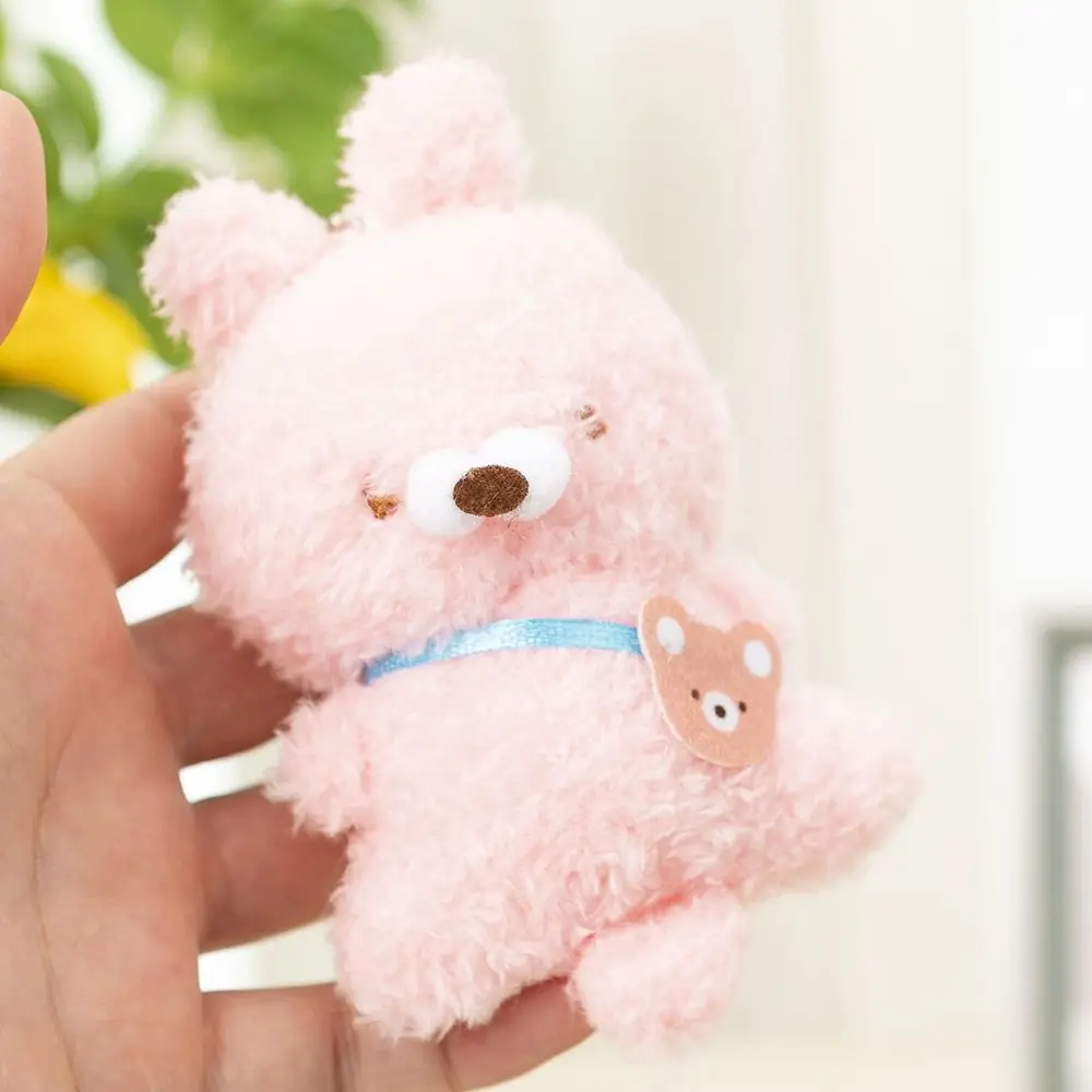 Accessorio da appendere Portachiavi di pulcino di peluche ripiene Portachiavi di peluche di pinguino animale morbido Kawaii Simpatico pinguino di peluche Ciondolo per bambola unisex