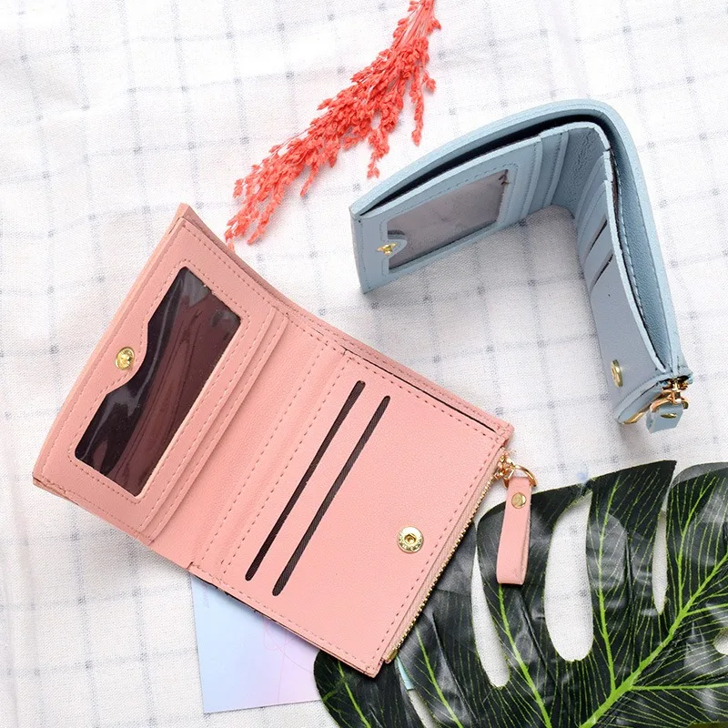 Inside Out 2 Portafogli Donna Uomo Portamonete Portamonete Tristezza Tasca portamonete Cartoon Anime Portamonete Porta carte corto Borsa