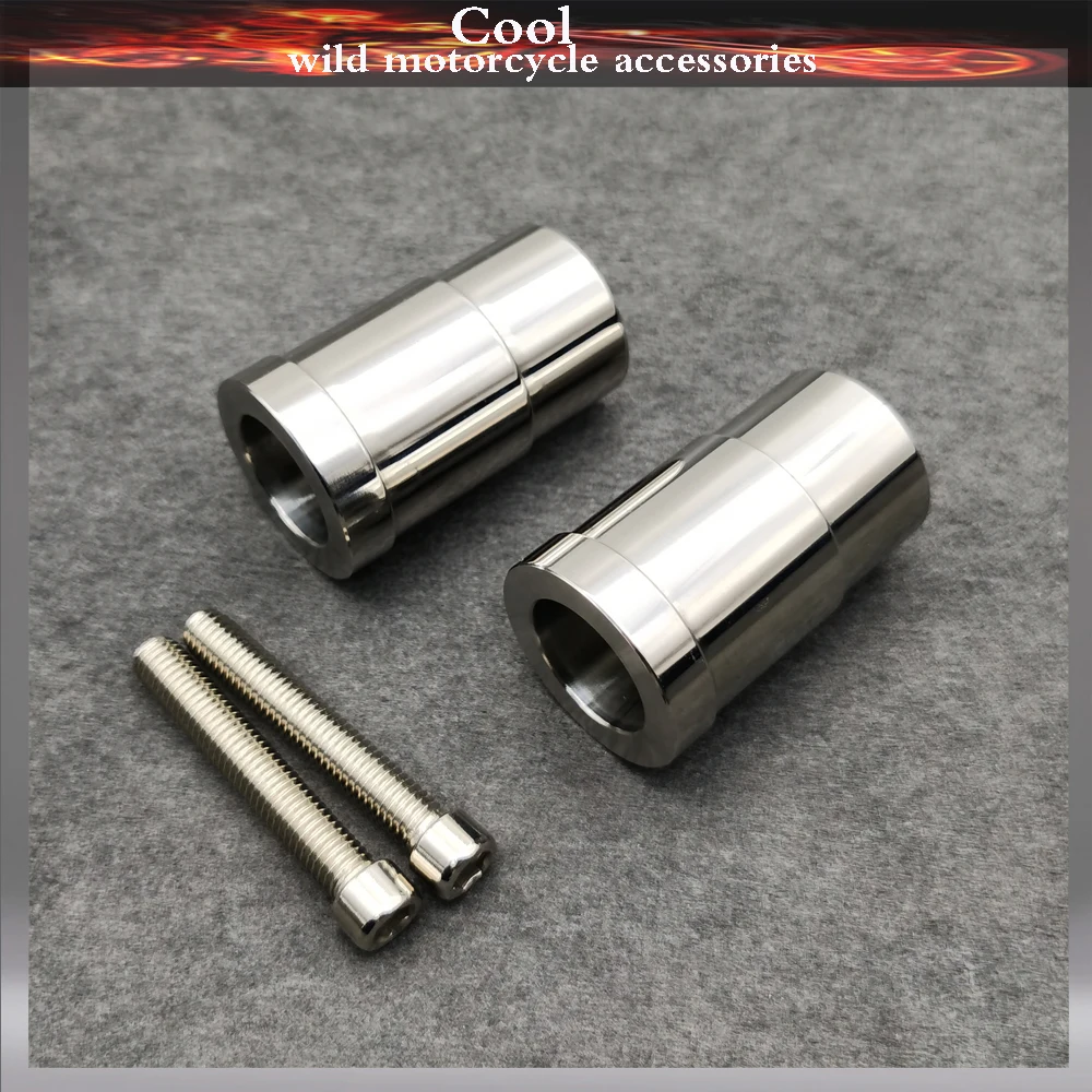 

For KYMCO ak550 s350 x350 Handlebar Aggravation Grips Bar Ends Cap Cover Slider Motorcycle Accessories stainless steel