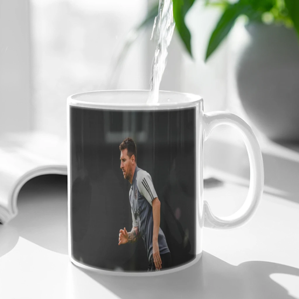 M-Messi Football Star Coffee Mug Home Coffee Mug 11oz Ceramic Coffee Mug Friends Birthday Gift