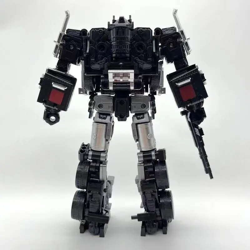 Robot trasformatore 18 ''/18 cm Dark Autobots Leader Action Figure Boy Raccogliere giocattoli e tempo libero Giocattolo per bambini Vacanze, regali di compleanno