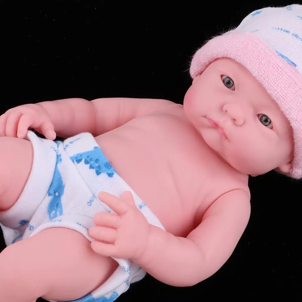 10inch Vinyl Reborn Girl Doll Pregnant Learning Baby Toy Gift