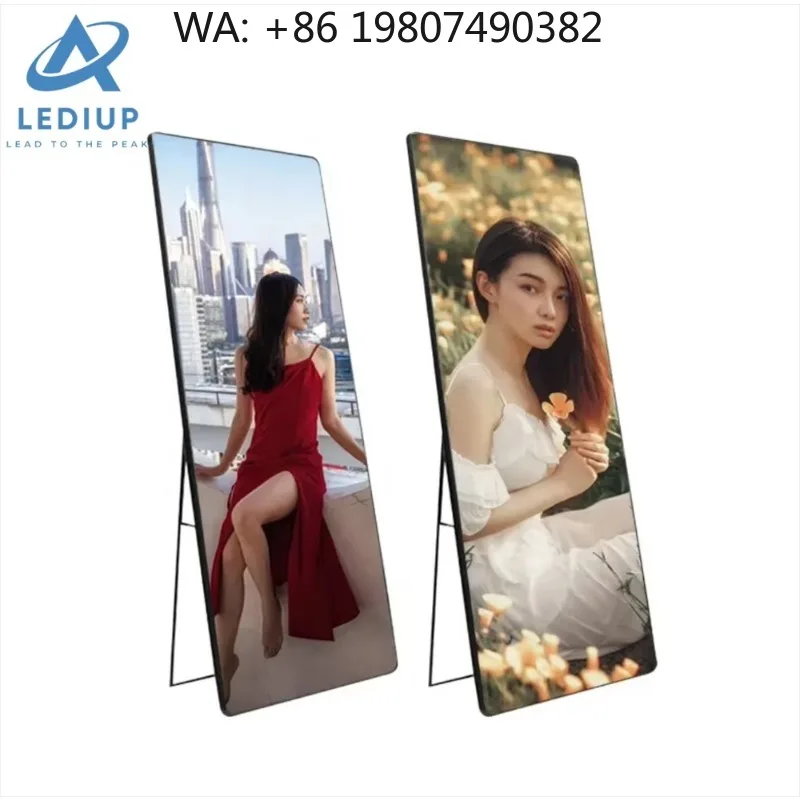 LEDIUP Commercial Portable Shopping Mall LED Screen P2.5 Poster Digital Signage and Displays Shop Front LED Display Screen