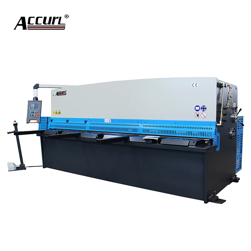 Latest Technology Accurl 10*3200 CNC Hydraulic Guillotine Shearing Hine