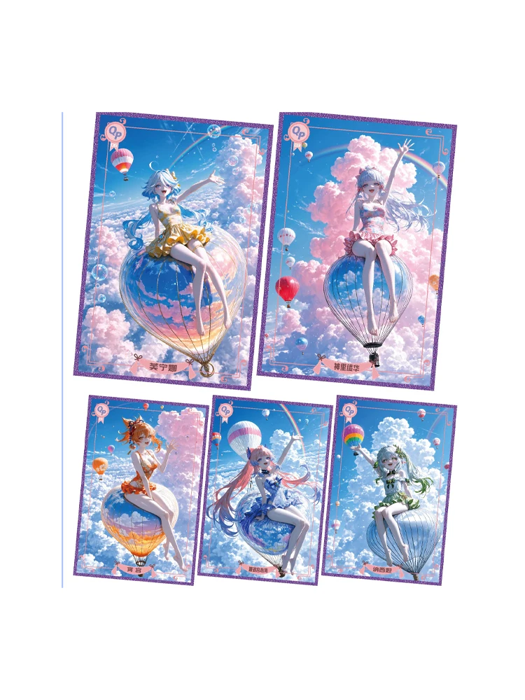 ขายส่งการ์ด Huajian Card Society Wave 3 ปี 2025 รุ่น The Person In The Mirror ขนาด A6 กระดาษอะคริลิกสีทั้งหมด ACG CCG TCG ของสะสม งานอดิเรก ของขวัญ