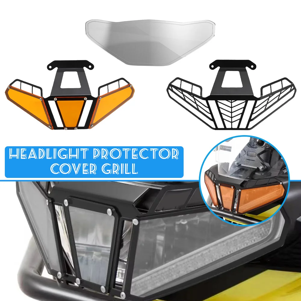 

For Aprilia Tuareg 660 TUAREG660 2021 2022 2023 Motorcycle Protection Grille Protect Headlight Head Light Guard Protector Cover