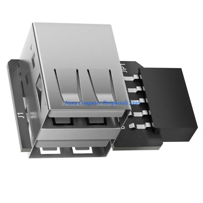 F68C Quick Install 9Pin to USB2.0 Female Adapter For Desktop Computer Motherboards
