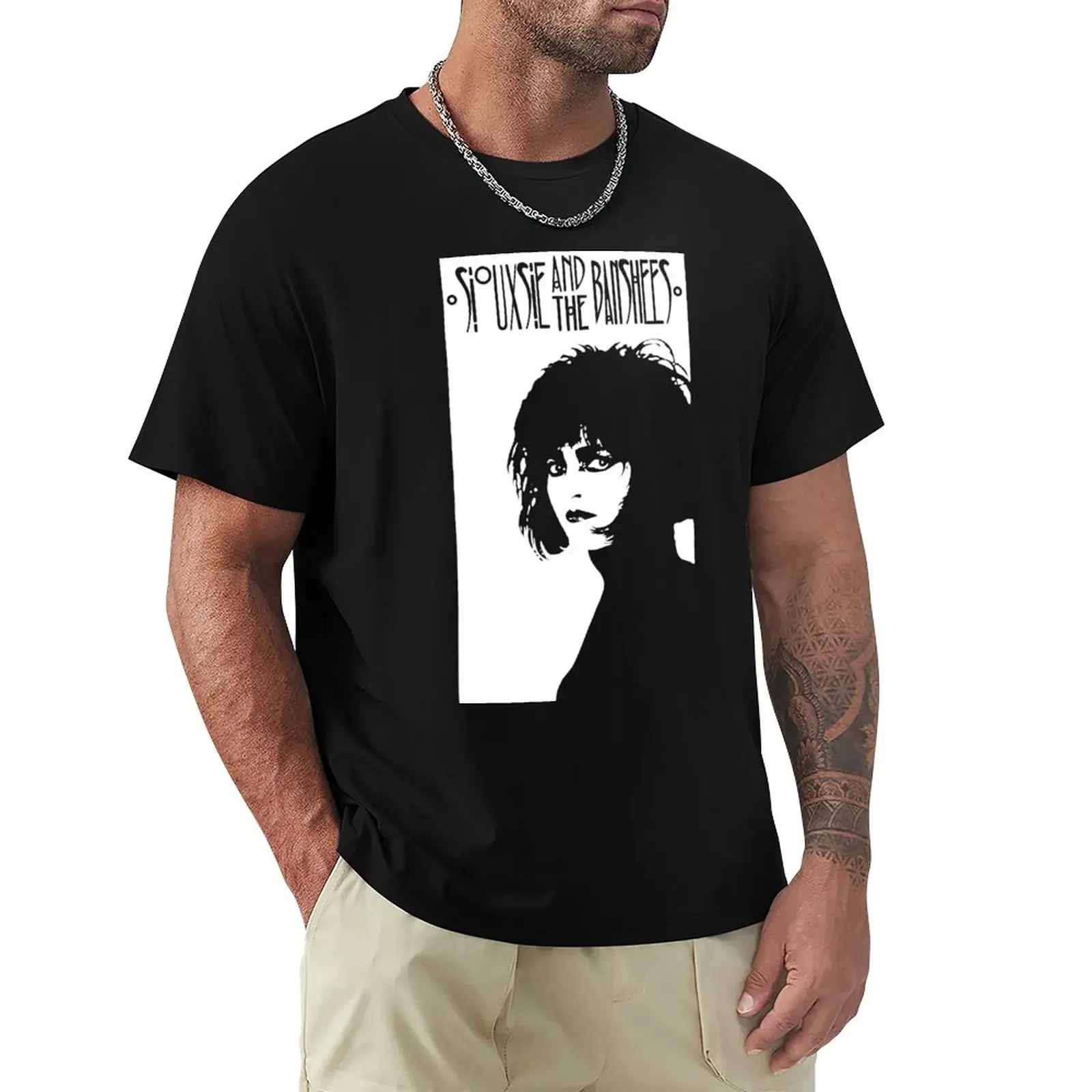 Siouxsie and the Banshees T-Shirt anime customs summer top mens graphic t-shirts hip hop