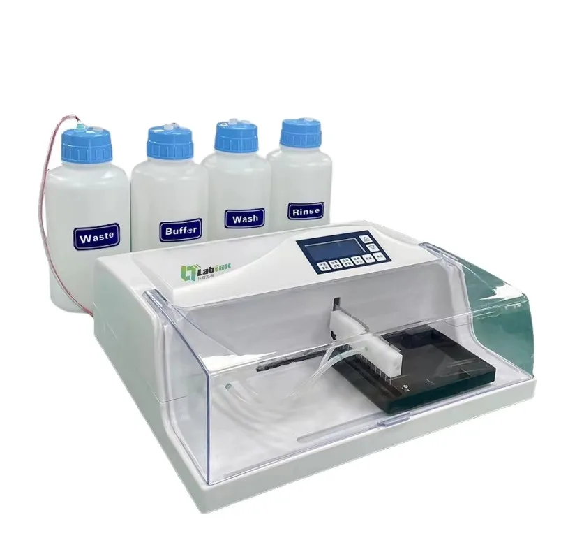 Microplaca Elisa Lavadora 8/12 canais Elisa Microplaca Lavadora com Tela Sensível Ao Toque Elisa Microplaca Reader Washer Kit